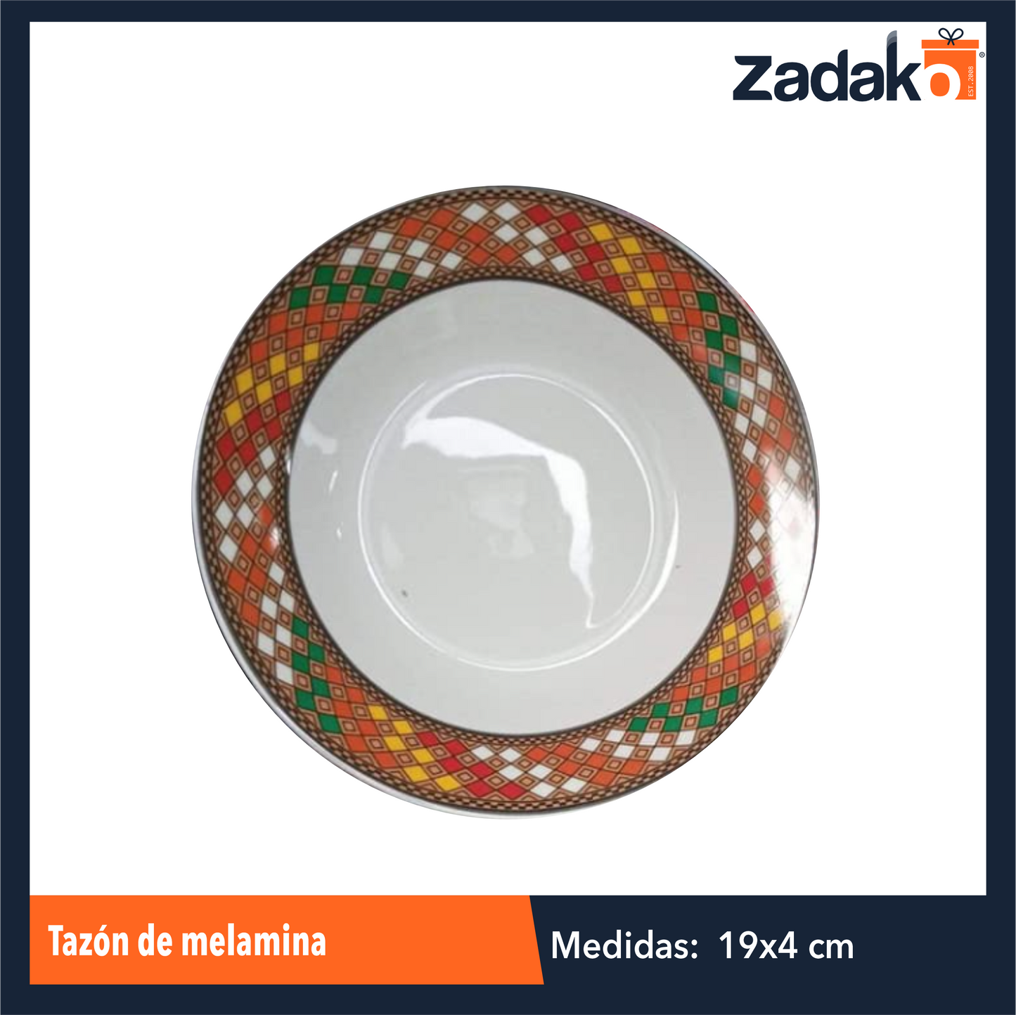 AB-2907-5.5 TAZON DE MELAMINA CON 1 PZ O CAJA CON 252 PZS