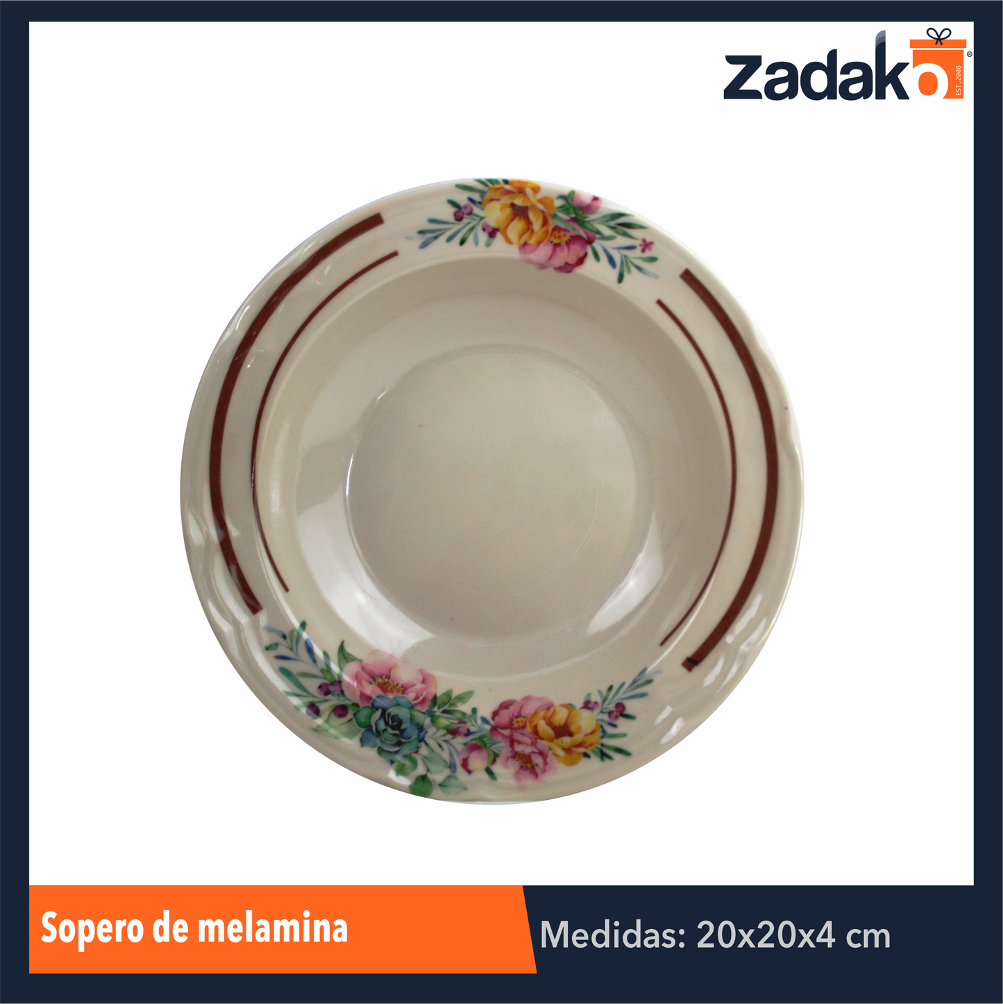 AB-7396-8 SOPERO DE MELAMINA, CON 1 PZ O CAJA CON 120 PZS