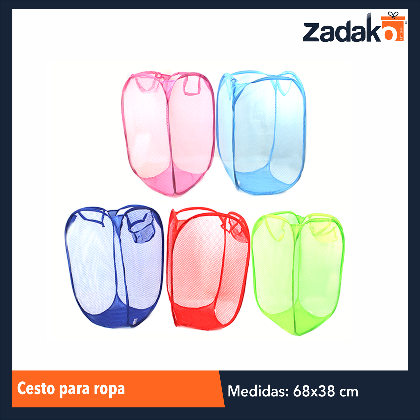 AO-8101 CESTO PARA ROPA, CON 1 PZ O CAJA CON 120 PZS