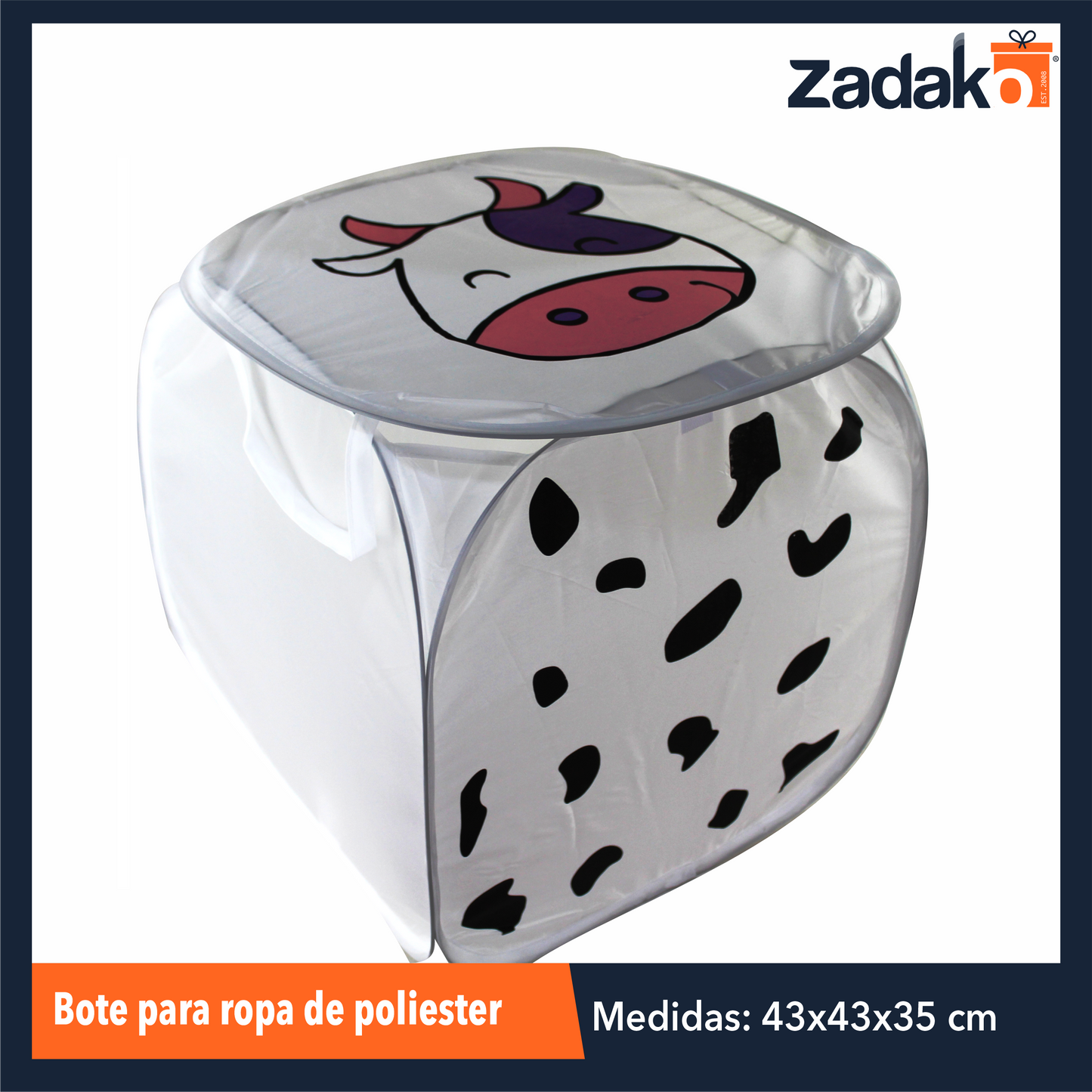 AO-8104A BOTE POLIESTER PARA ROPA, CON 1 PZ O CAJA CON 120 PZS
