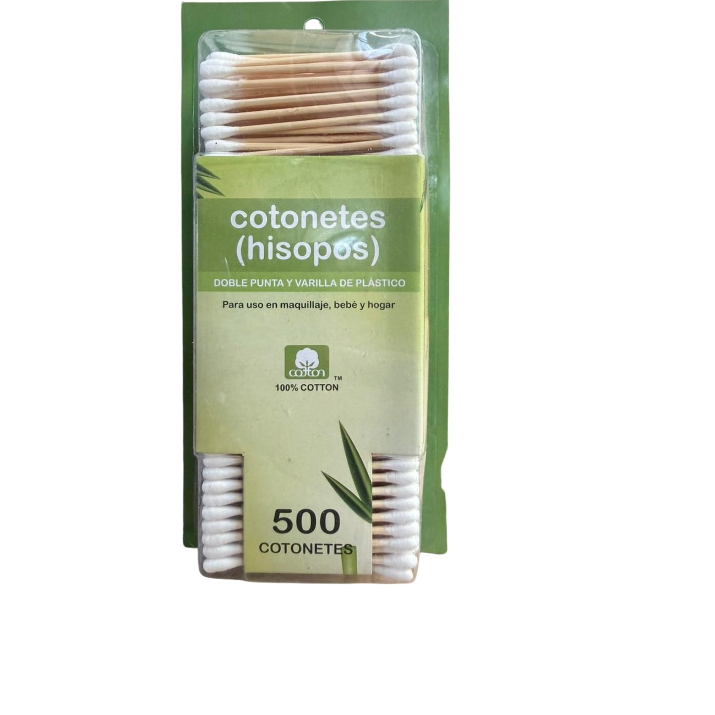 AQ-4205 HISOPOS (COTONETES) CON 1 PZ O CAJA CON 72 PZS