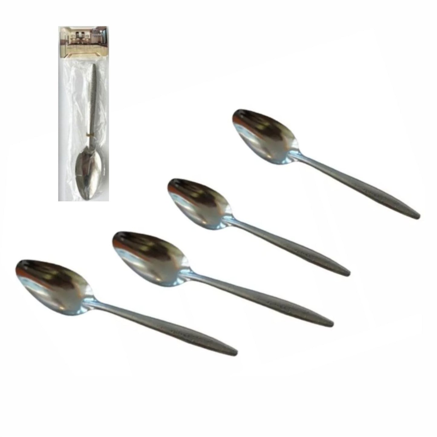 N-GPM-8970 AS-0502-6 CUBIERTOS CUCHARA DE ACERO INOXIDABLE CON 12 PZ O CAJA CON 50 PQTS
