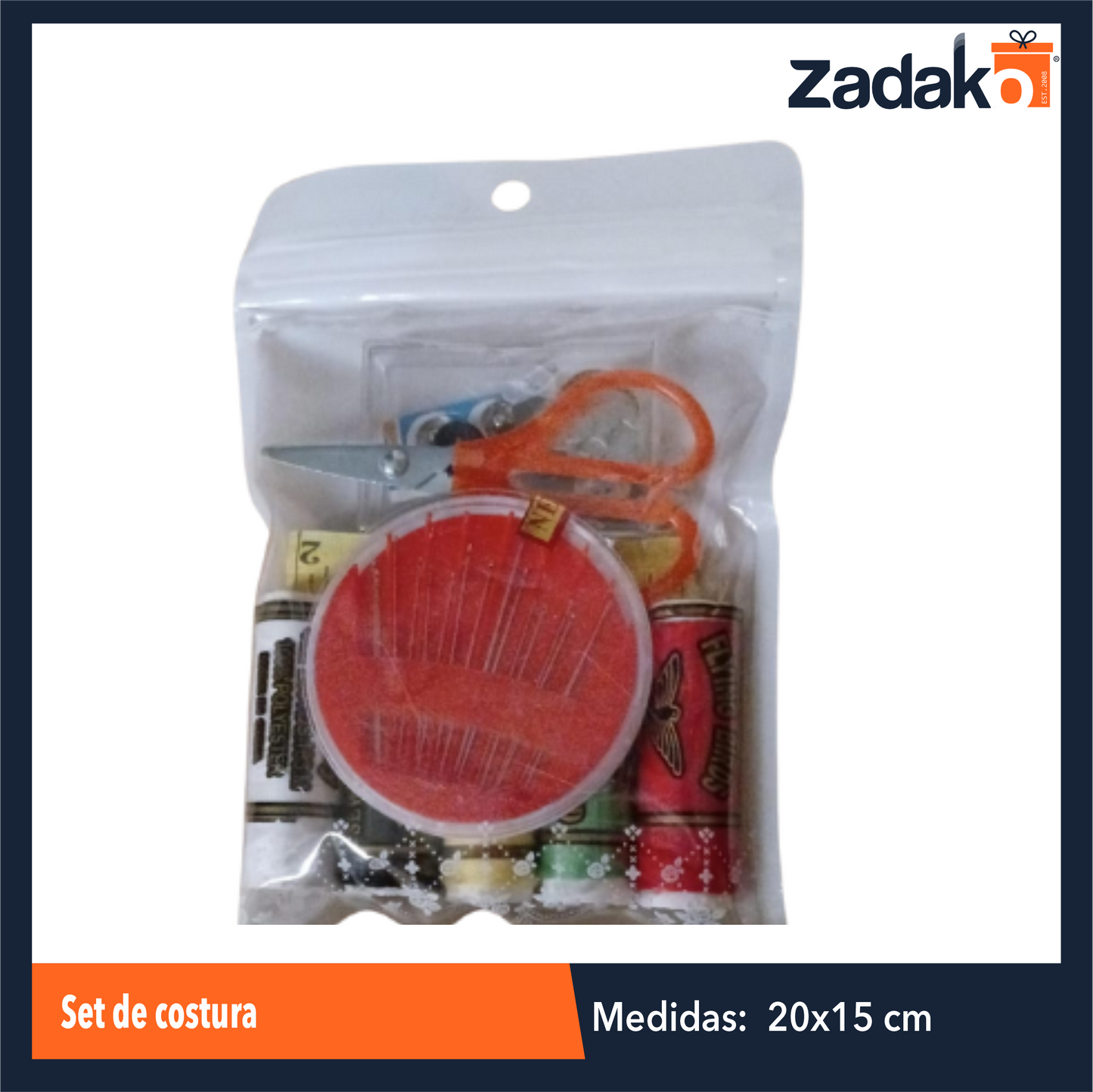 CX-8243 SET DE COSTURA, CON 1PZ O CAJA CON 240 PZS