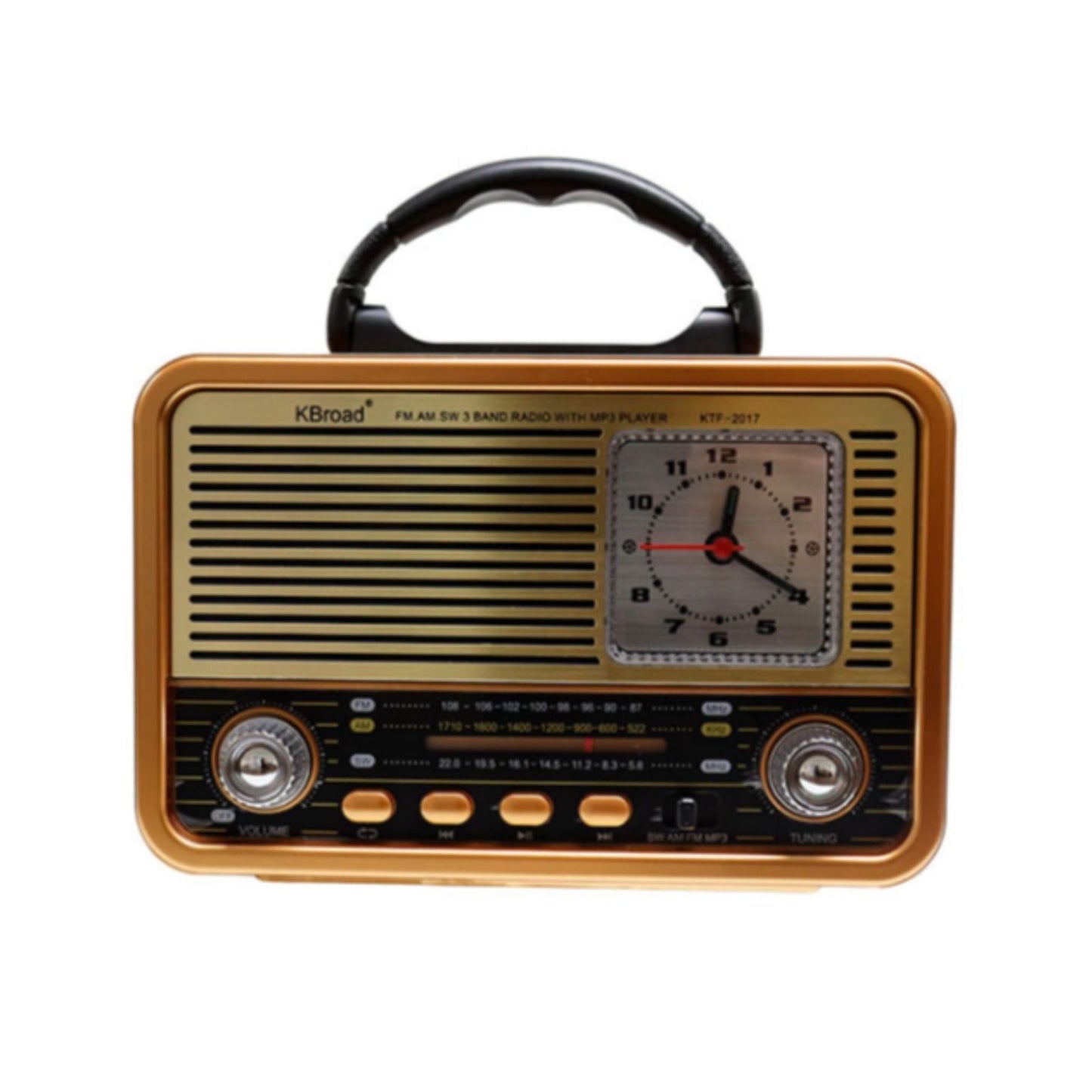 KTF-2017 BOCINA AM FM BLUETOOTH CON 1 PZ O CAJA CON 40 PZS