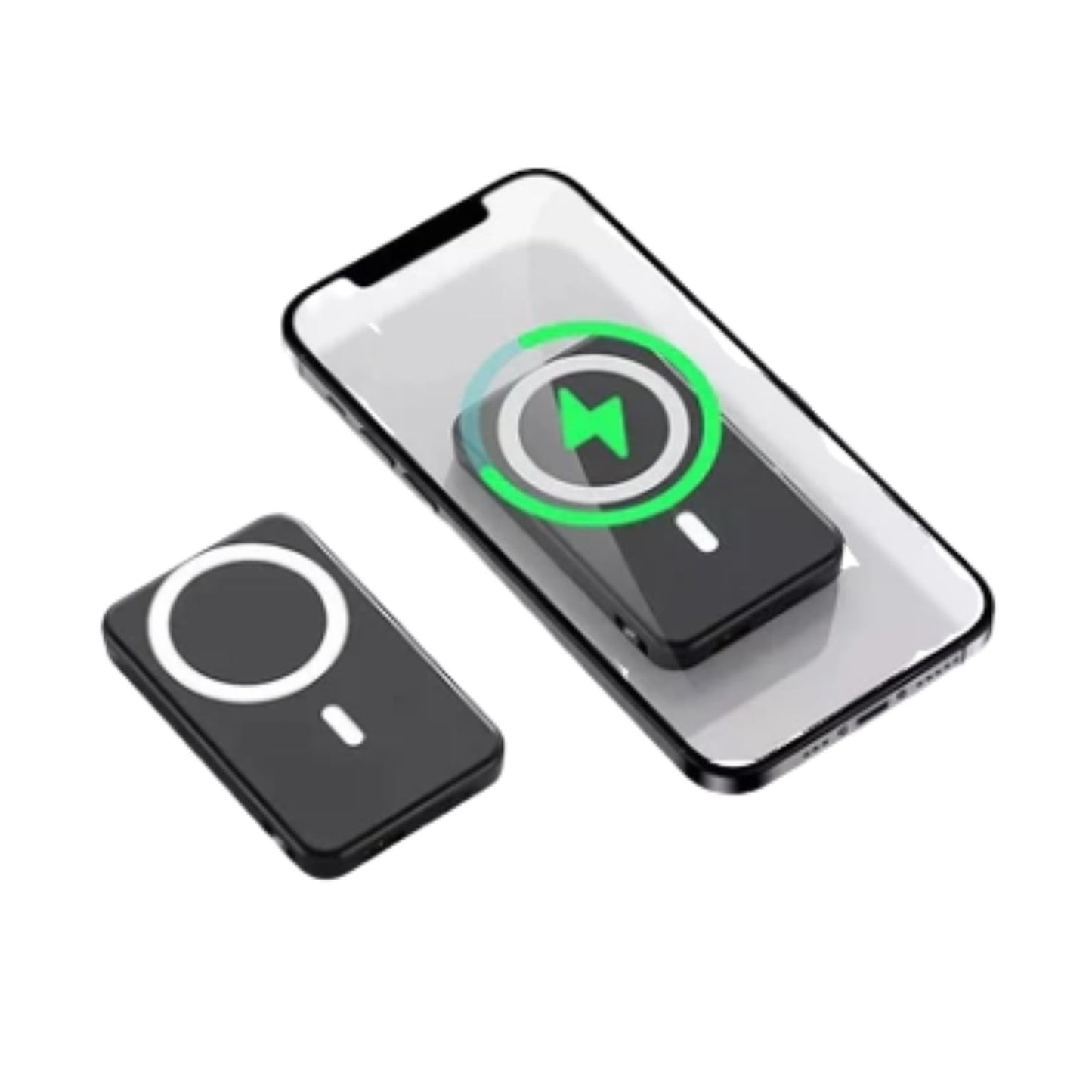K075 POWER BANK MOREKA BATERÍA INALÁMBRICA PORTÁTIL CON CARGA MAGNÉTICA Y CAPACIDAD 5000MAH CON 1 PZ O CAJA CON 100 PZS
