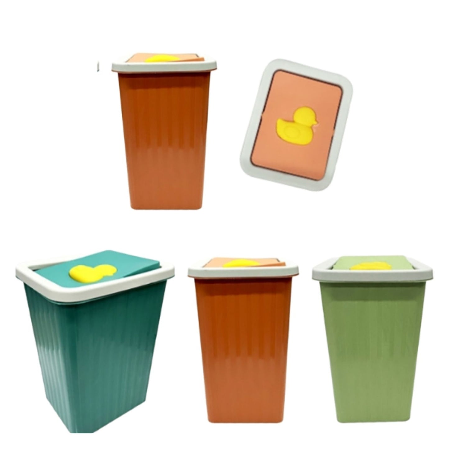 AO-0026B BOTE PARA BASURA DE PLASTICO CON 1 PZ O CAJA CON 42 PZS