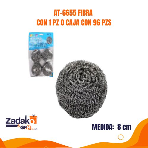 AT-6655 FIBRA CON 1 PZ O CAJA CON 96 PZS