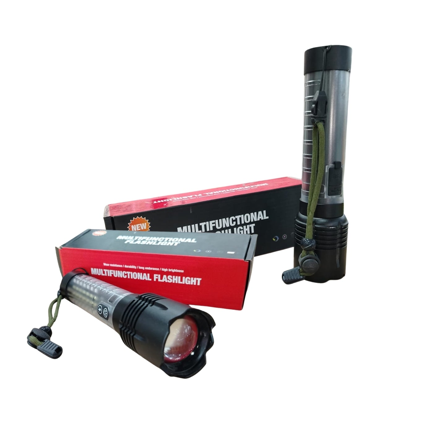 GPM-10707 LINTERNA 19.7 X 4.8 CM ,CON CABLE USB CON 1 PZ O CAJA CON 60 PZS