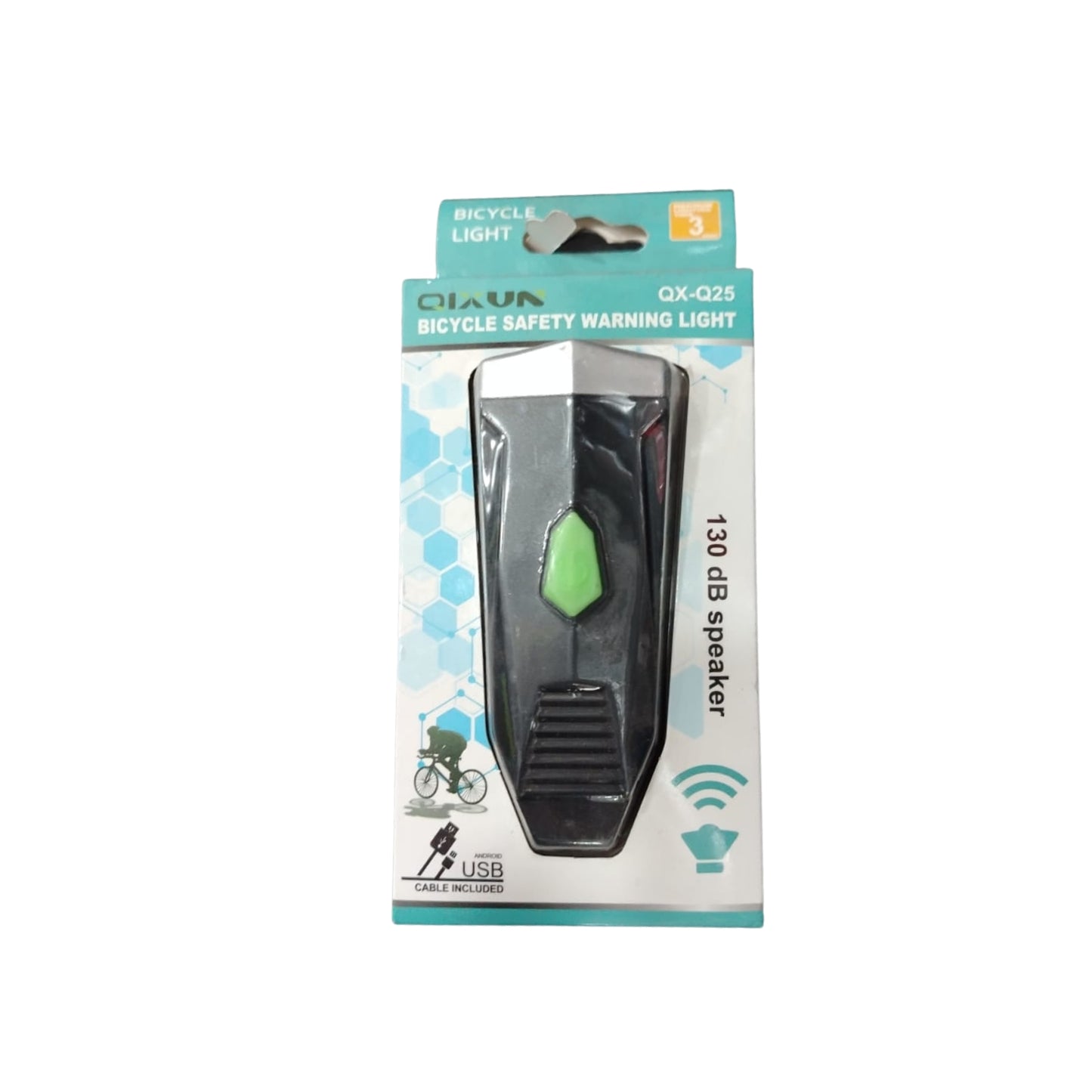 GPM-10732 LAMPARA RECARGABLE PARA BICICLETA CON 1 PZ O CAJA CON 120 PZS