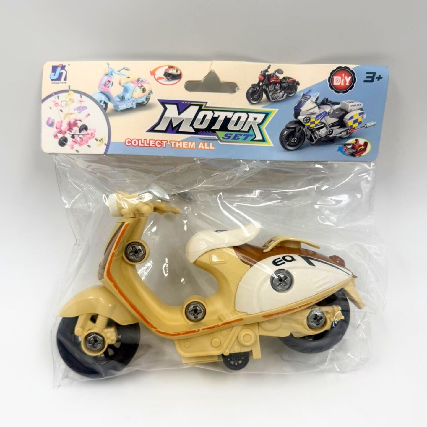 GPM-10879 JUGUETE DE MOTOCICLETA PLASTICO CON 1 PZ O CAJA CON 144 PZS