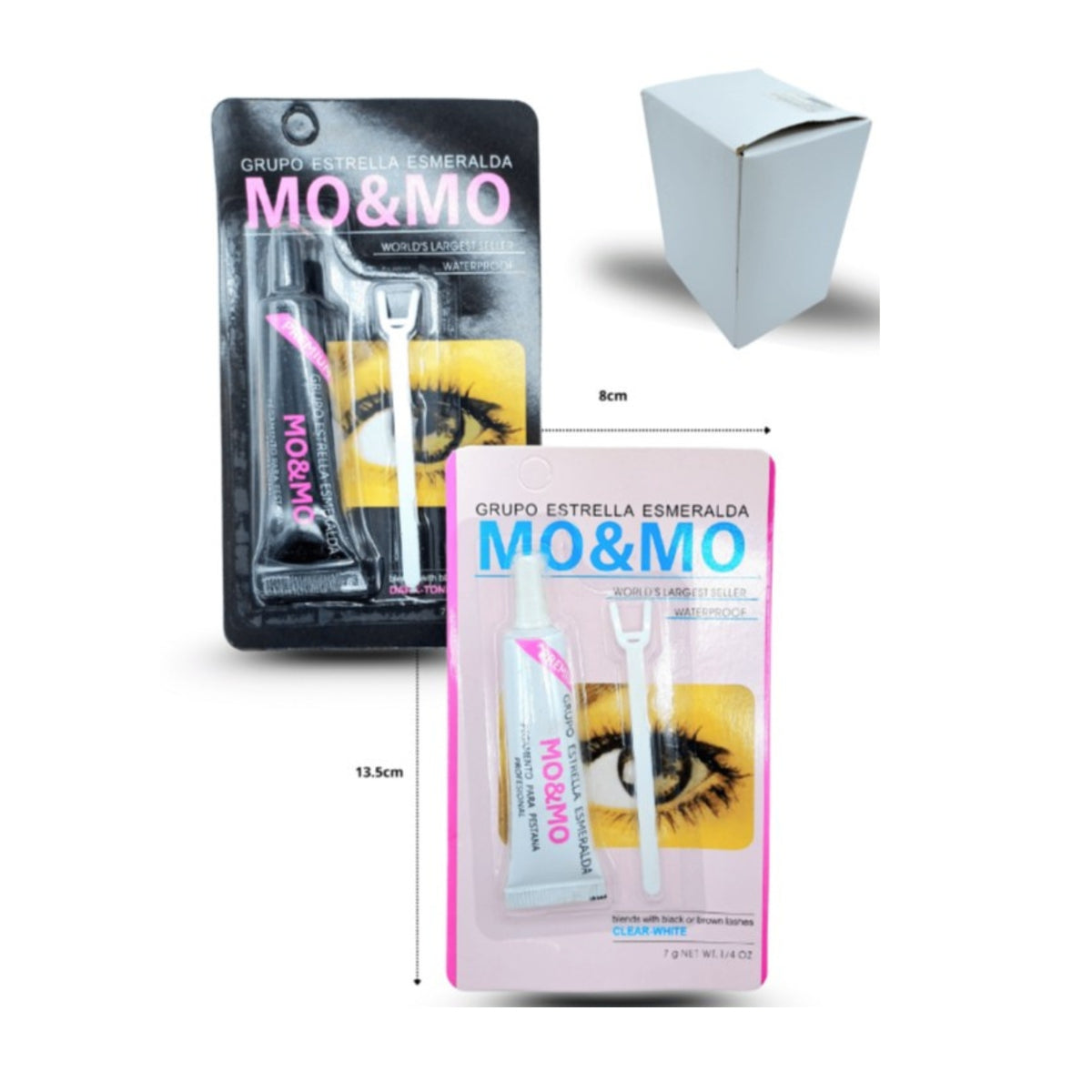 N-GPM-10996 M54-9H-2 PEGAMENTO PARA PESTAÑAS CON 1 PZA. CAJA CON 1200 PZS.