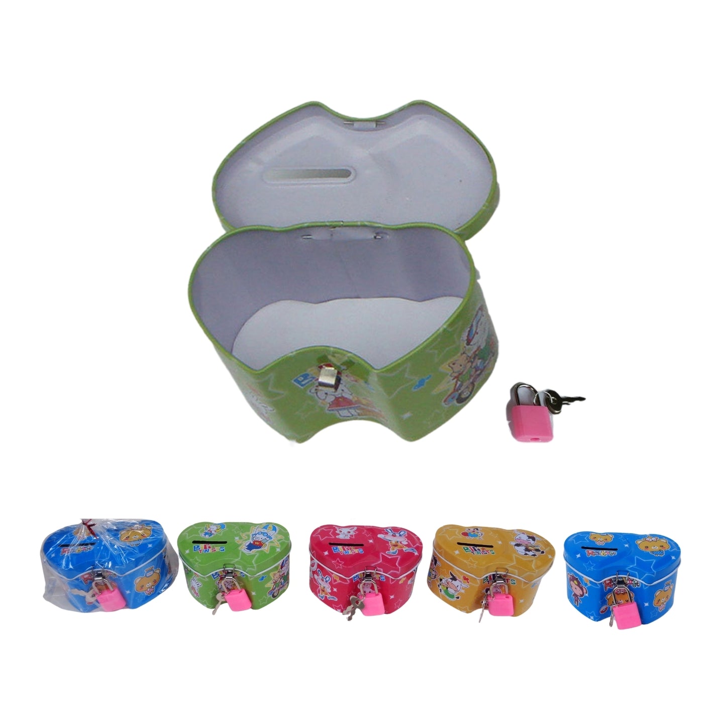 SD-2003 ALCANCIA CON CANDADO CON 1 PZ O CAJA CON 240 PZS