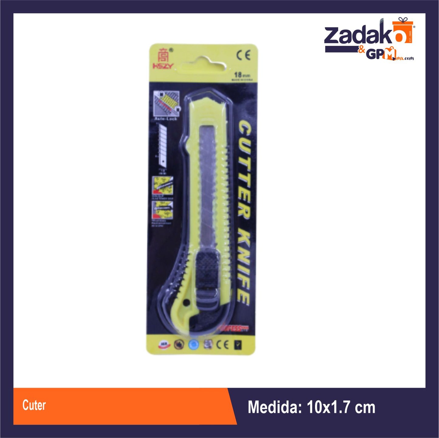 N-GPM-12109 UD-4005-1 CUTER CON 1 PZA O CAJA CON 640 PZS