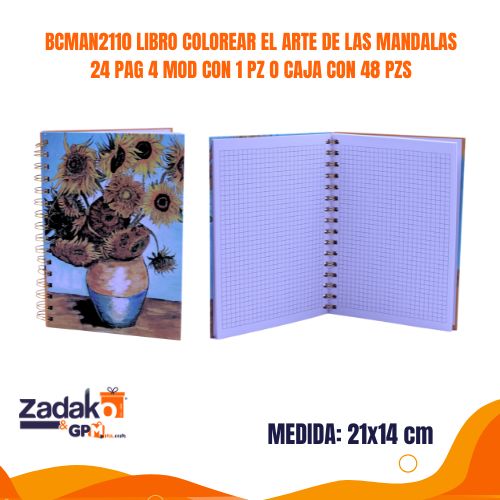 M4-3H-1 M-24 LIBRETA CON 1 PZ O CAJA CON 80 PZS