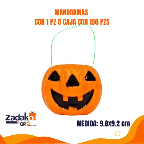 N-GPM-12481 MANDARINAS CON 1 PZ O CAJA CON 150 PZS
