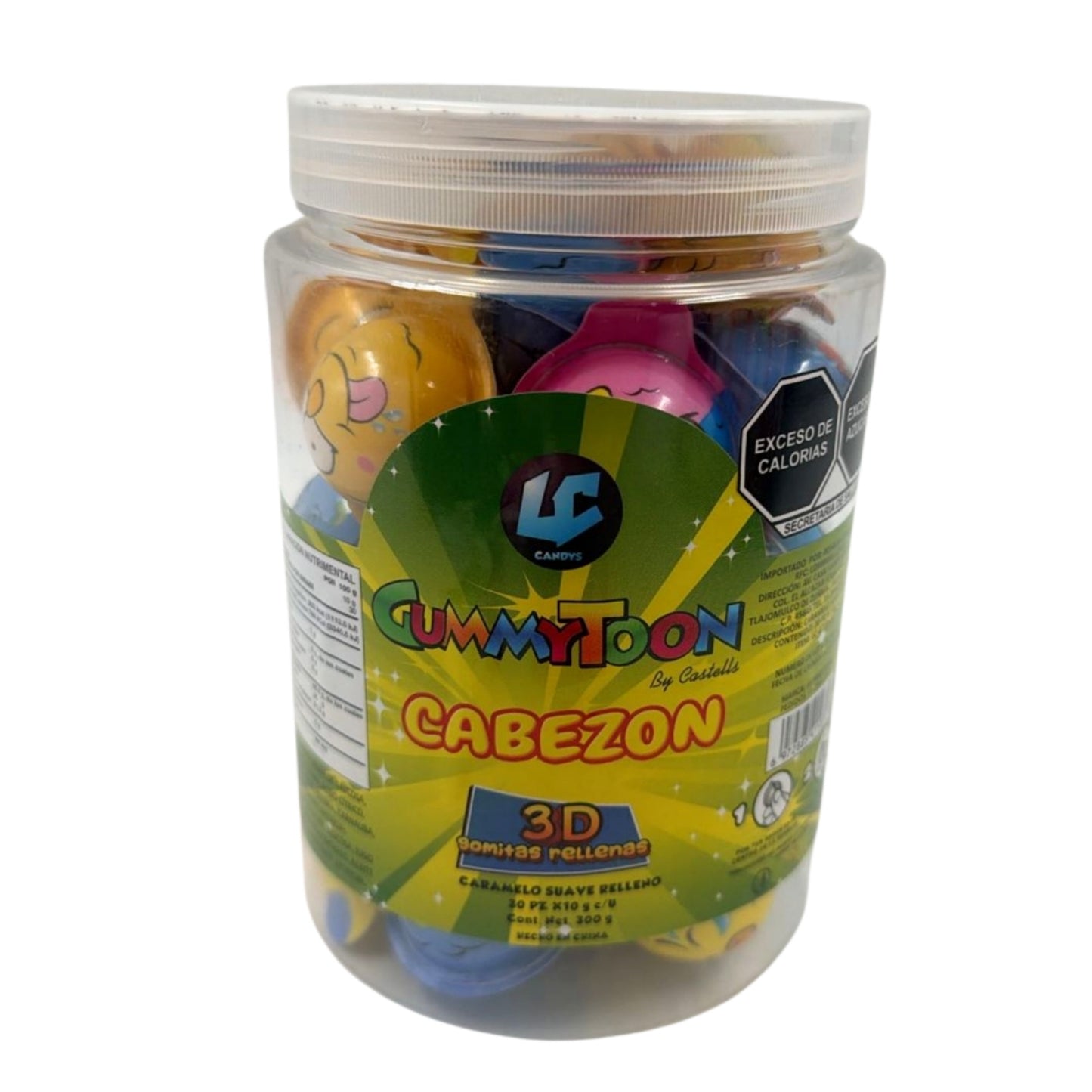 LC-G777 GOMITAS CON RELLENO DE JALEA CON 30 PZS O CAJA CON 20 PZS
