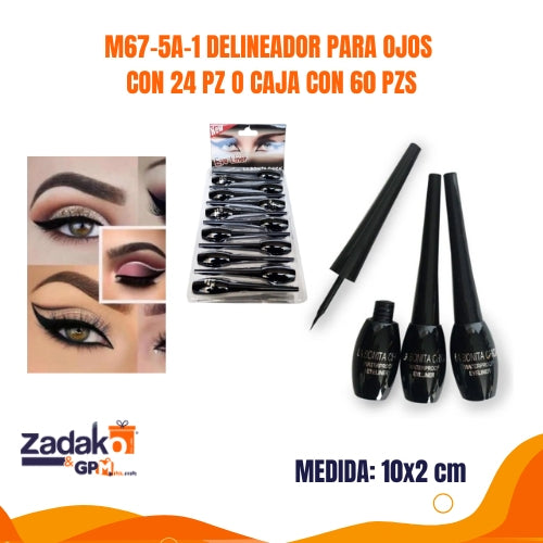 M67-5A-1 DELINEADOR PARA OJOS CON 24 PIEZAS O CAJA CON 60 PZS