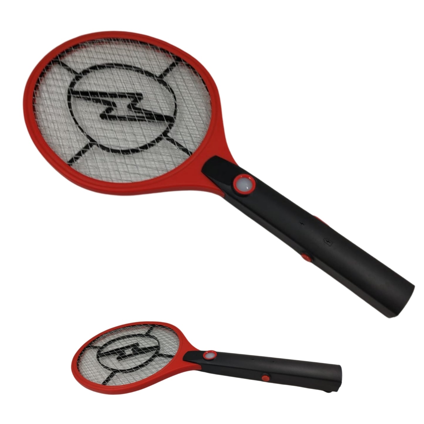 YM2404 RAQUETA MATA MOSQUITOS CON LAMPARA RECARGABLE CON 1 PZ O CAJA CON 60 PZS