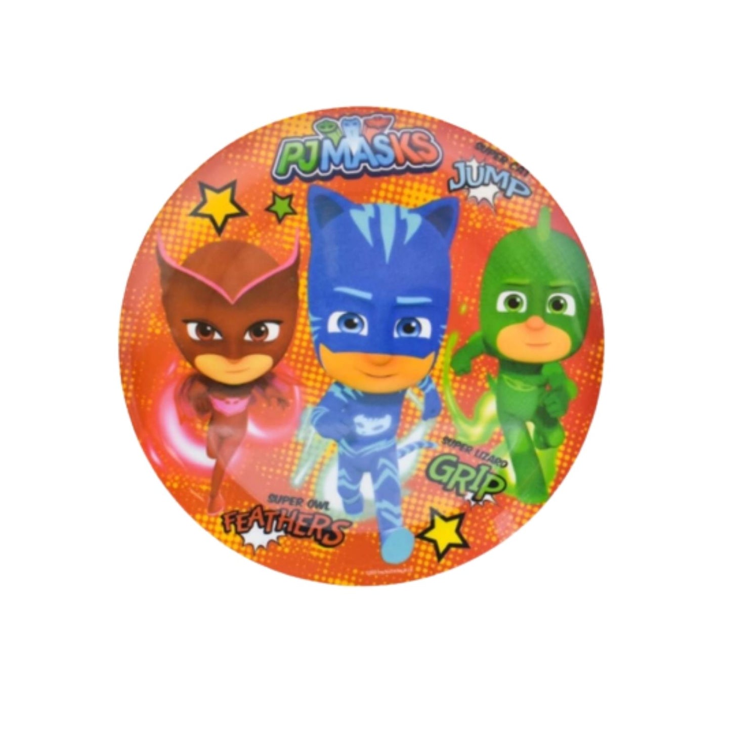 1725-152 PLATO PJ MASK CON 1 PZ O CAJA CON 24 PZS