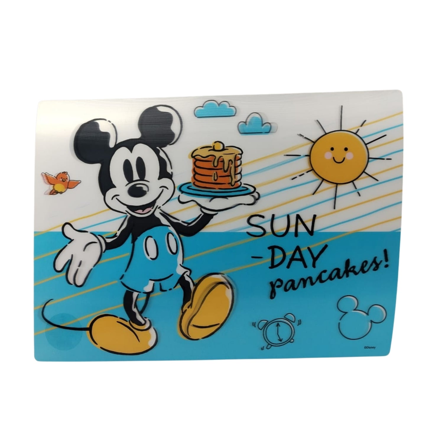1669-1264CH MANTEL LENTICULAR PARA BEBES CLASIC MICKEY CON 1 PZ O CAJA CON 12 PZS