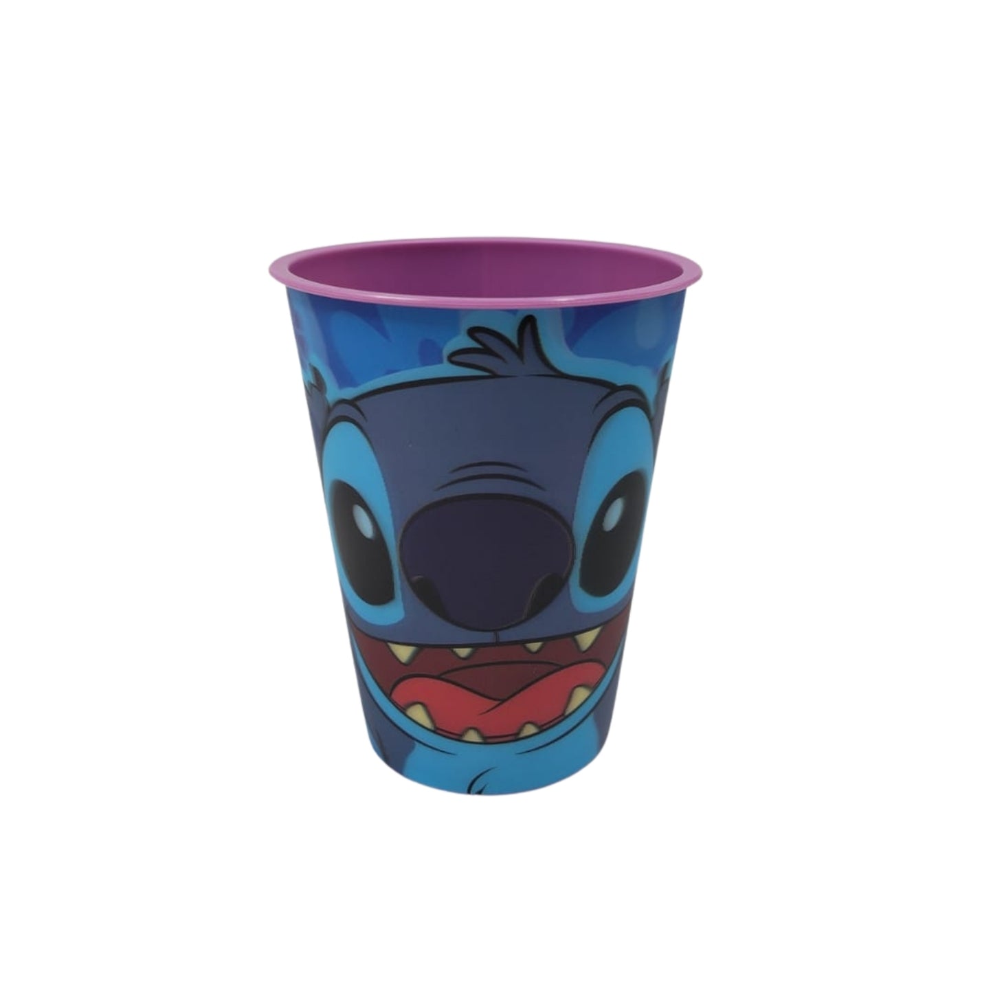 1685-729 VASO PERLESCENTE STITCH 500 ML CON 1 PZ O CAJA CON 24 PZS