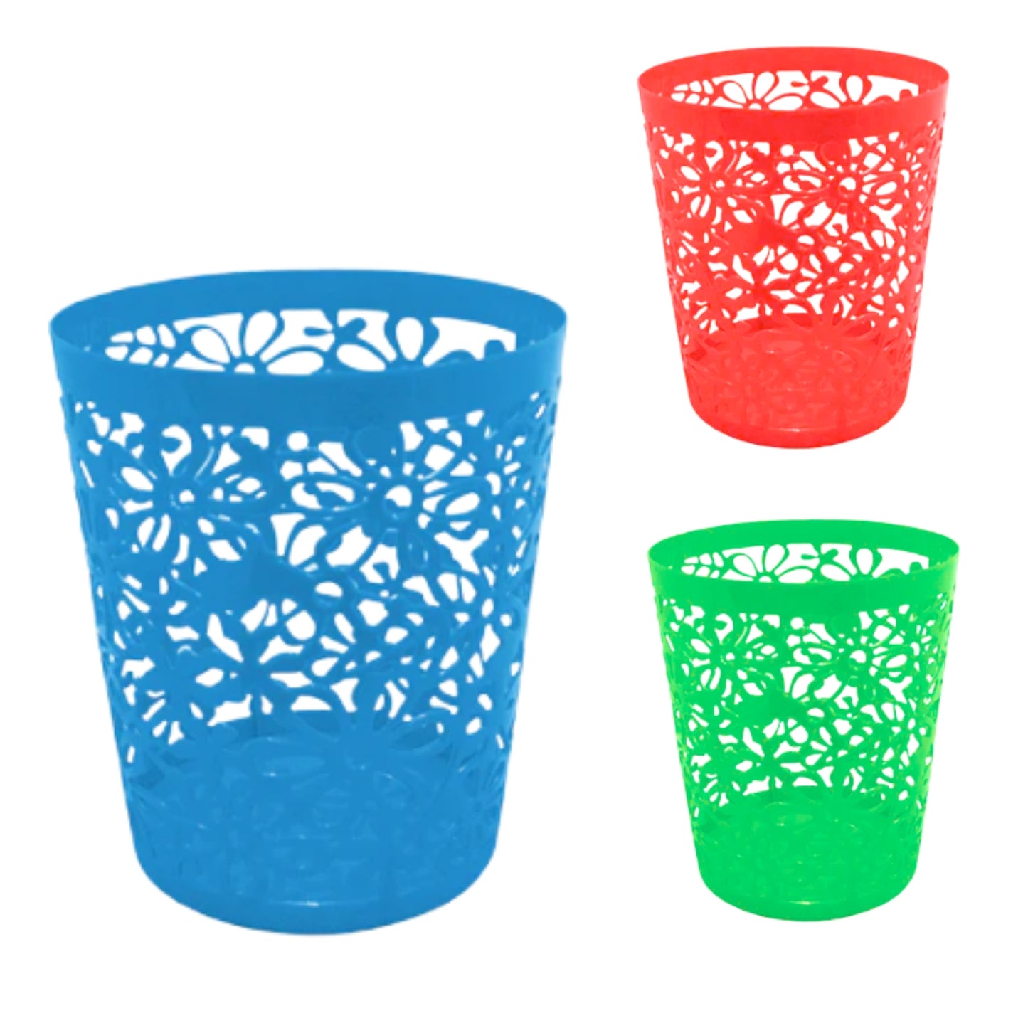 MX-184 BOTE PAPELERO PRIMAVERA CON 1 PZ O CAJA CON 12 PZS