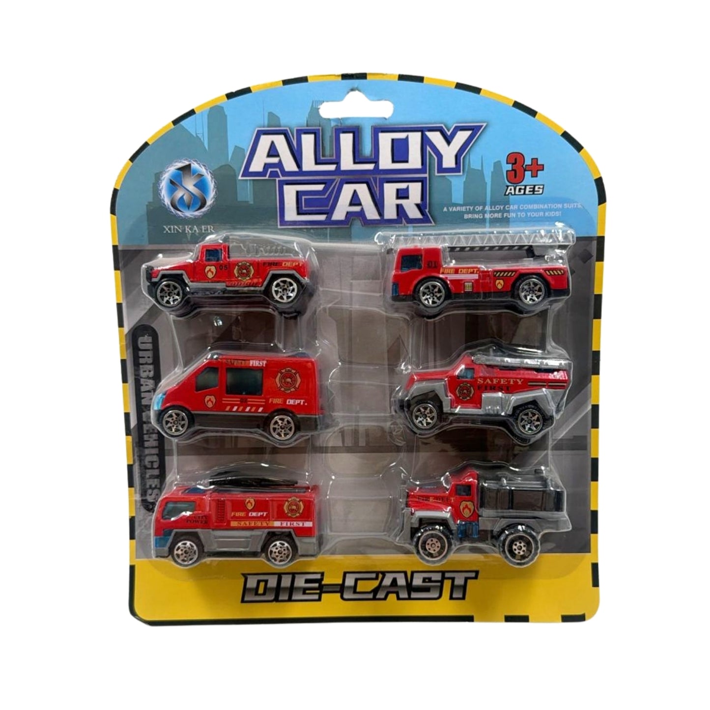B1629645 SET DE CARROS 6PZ EN BS CON 1 PZ O CAJA CON 144 PZS
