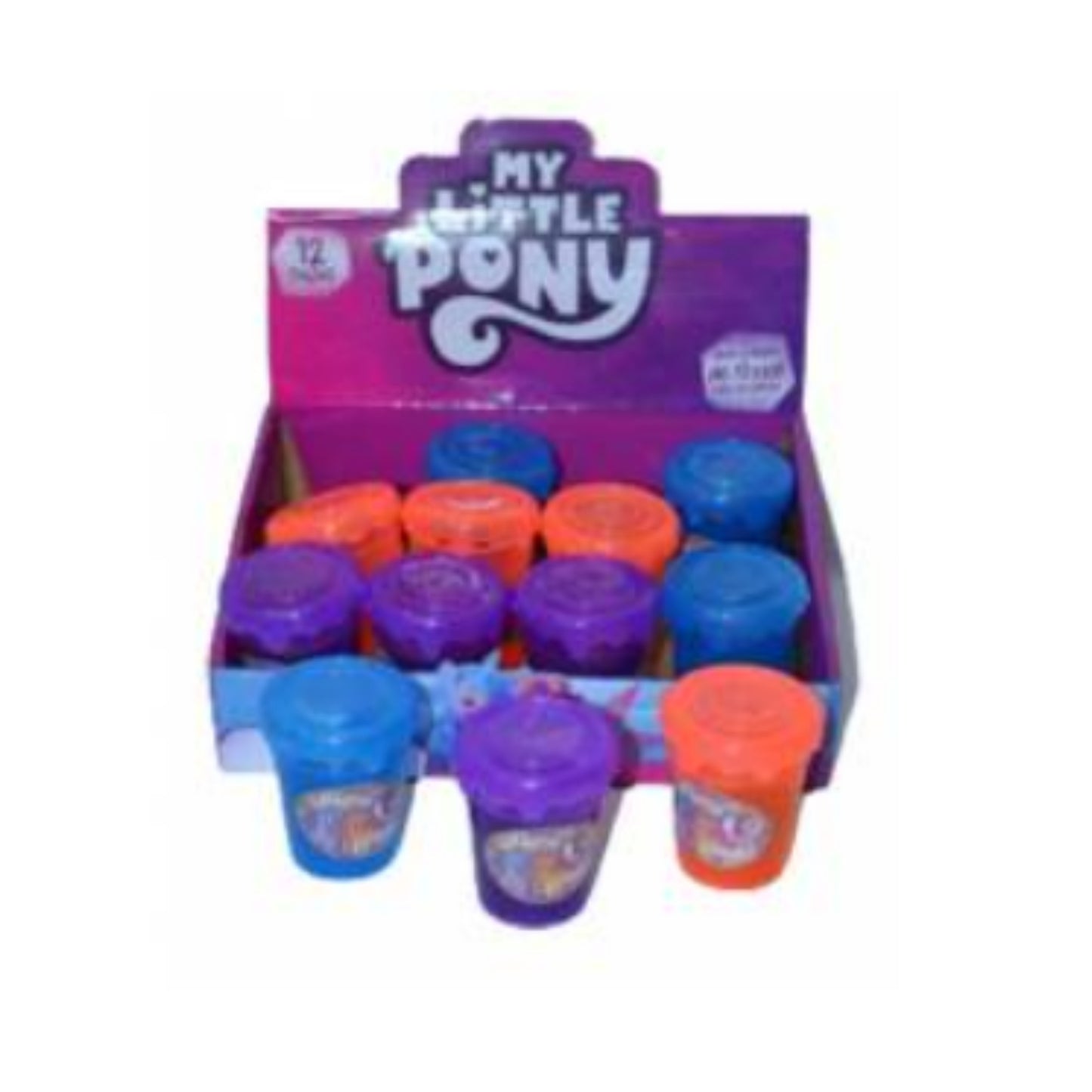 T379109 BOTE SLIME MY LITTLE PONY DISPLAY CON 1 PZ O CAJA CON 216 PZS