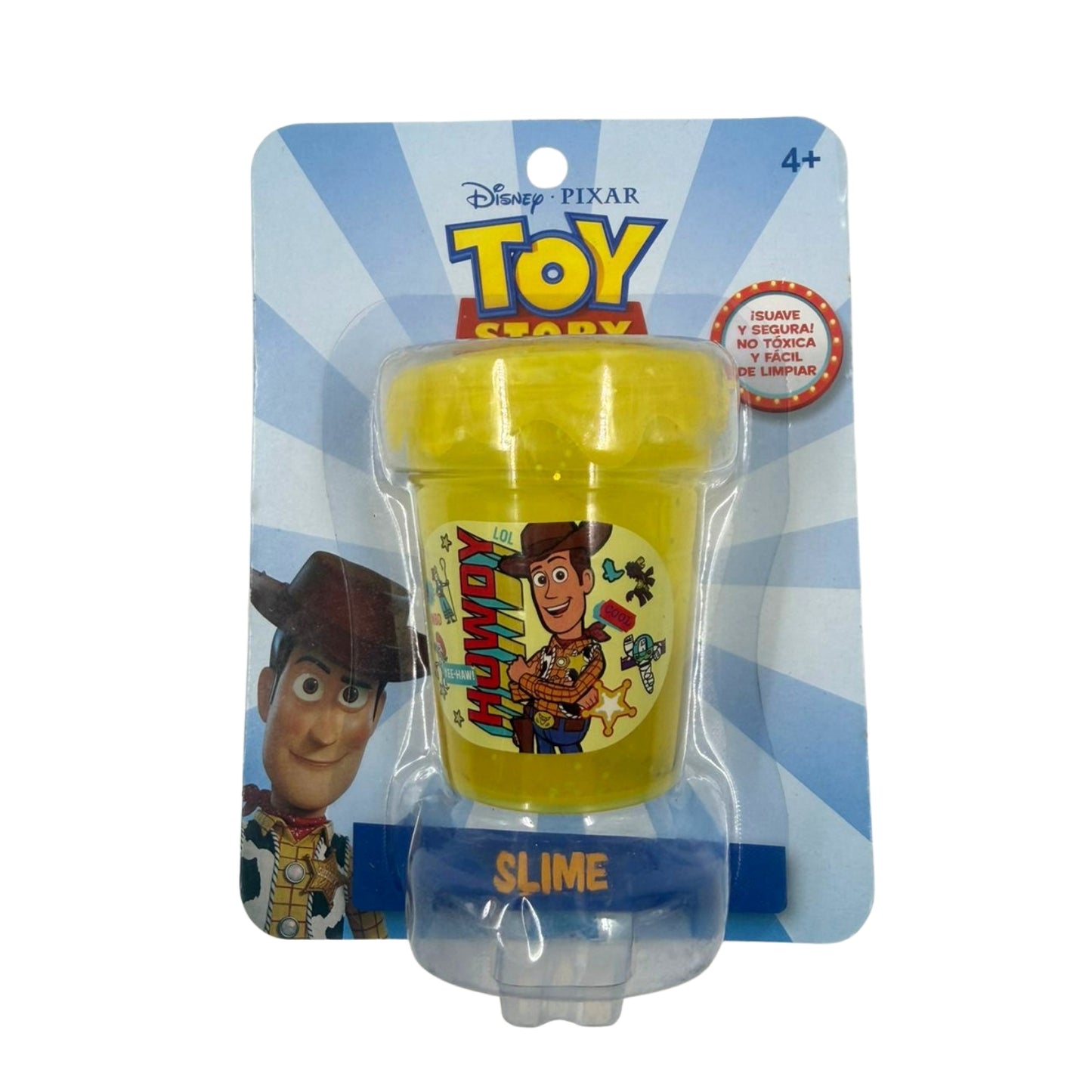 T379810 SLIME EN VASO TOY STORY EN BS CON 1 PZ O CAJA CON 120 PZS