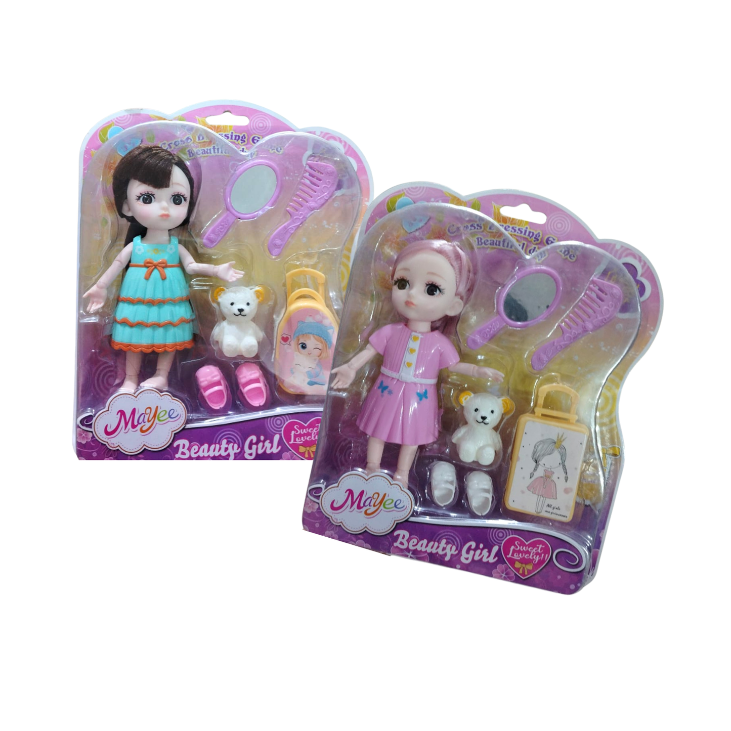 ME8816C MUÑECA MINI EN BS CON 1 PZ O CAJA CON 120 PZS
