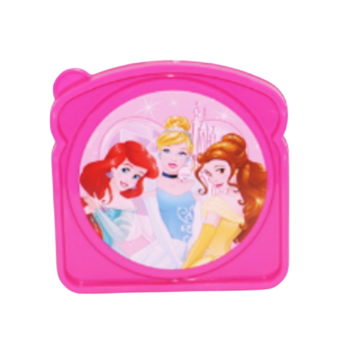 1555-2256 RECIPIENTE CON TAPA EN FORMA DE PAN PRINCESAS CON 1 PZ O CAJA CON 12 PZS