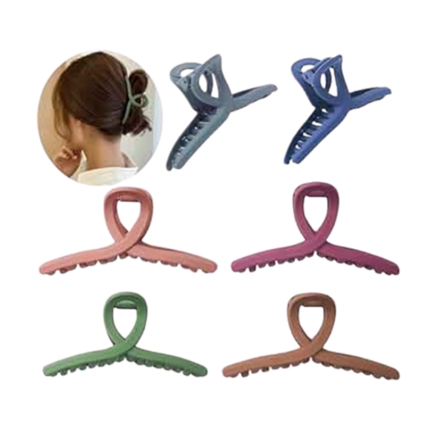 ZM317-3B-1 PINZA PARA CABELLO CON 12 PZS O CAJA CON 60 PQTS