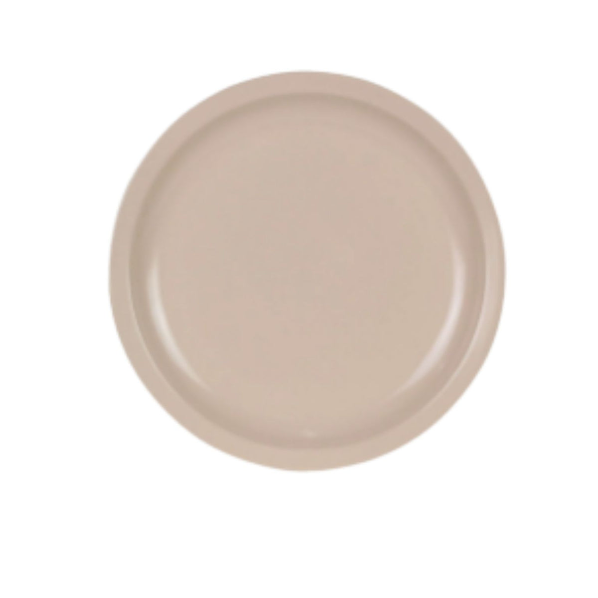 N-GPM-14596 PLATO TAQUERO BEIGE CON 1 PZ O CAJA CON 100 PZS
