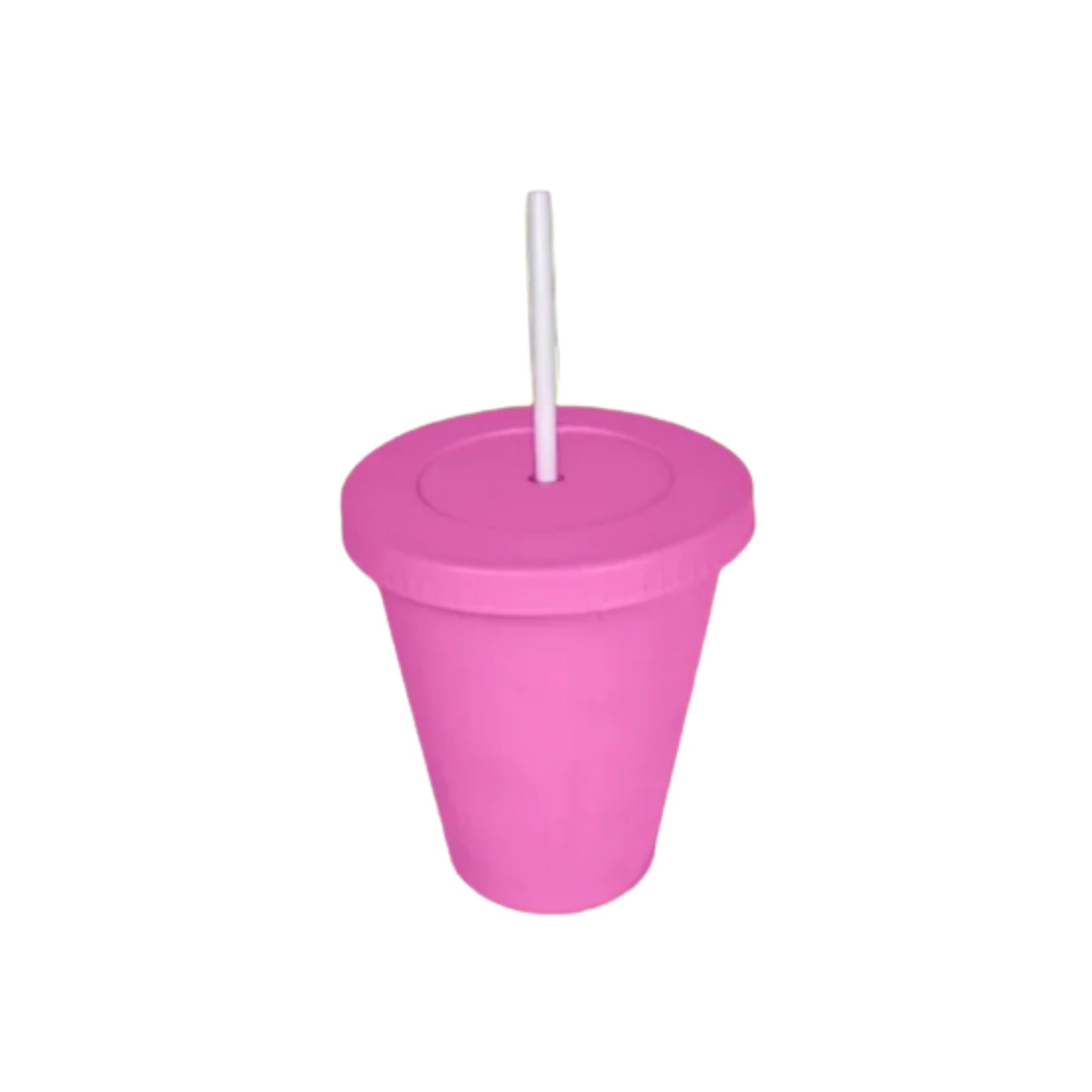 MX-716(0065) VASO SIRENA 16 OZ ROSA PASTEL CON 1 PZ O CAJA CON 48 PZS