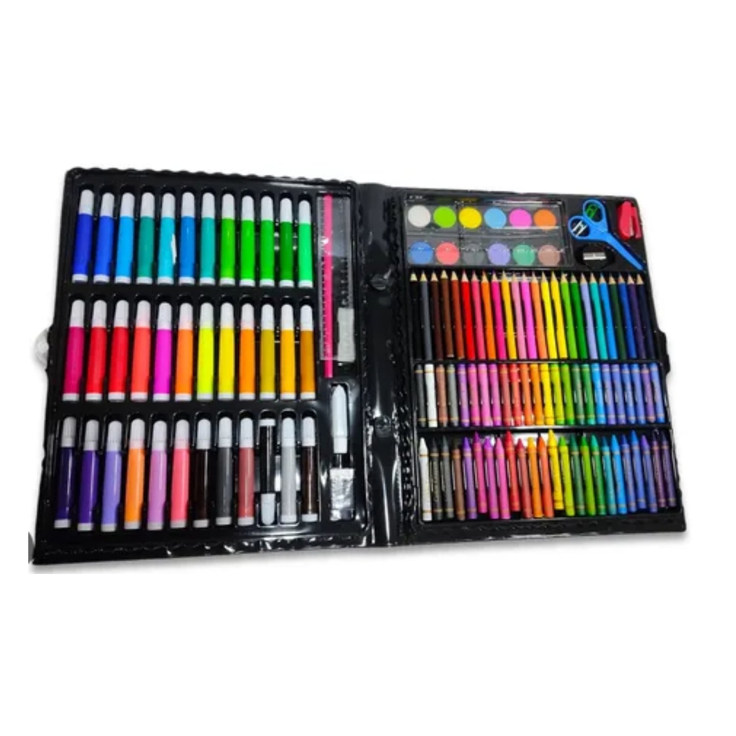 ZM4-3H-56 SET DE ARTE CON CRAYOLA, ACUARELA, PINCELINES CON 1 PZ O CAJA CON 20 PZS