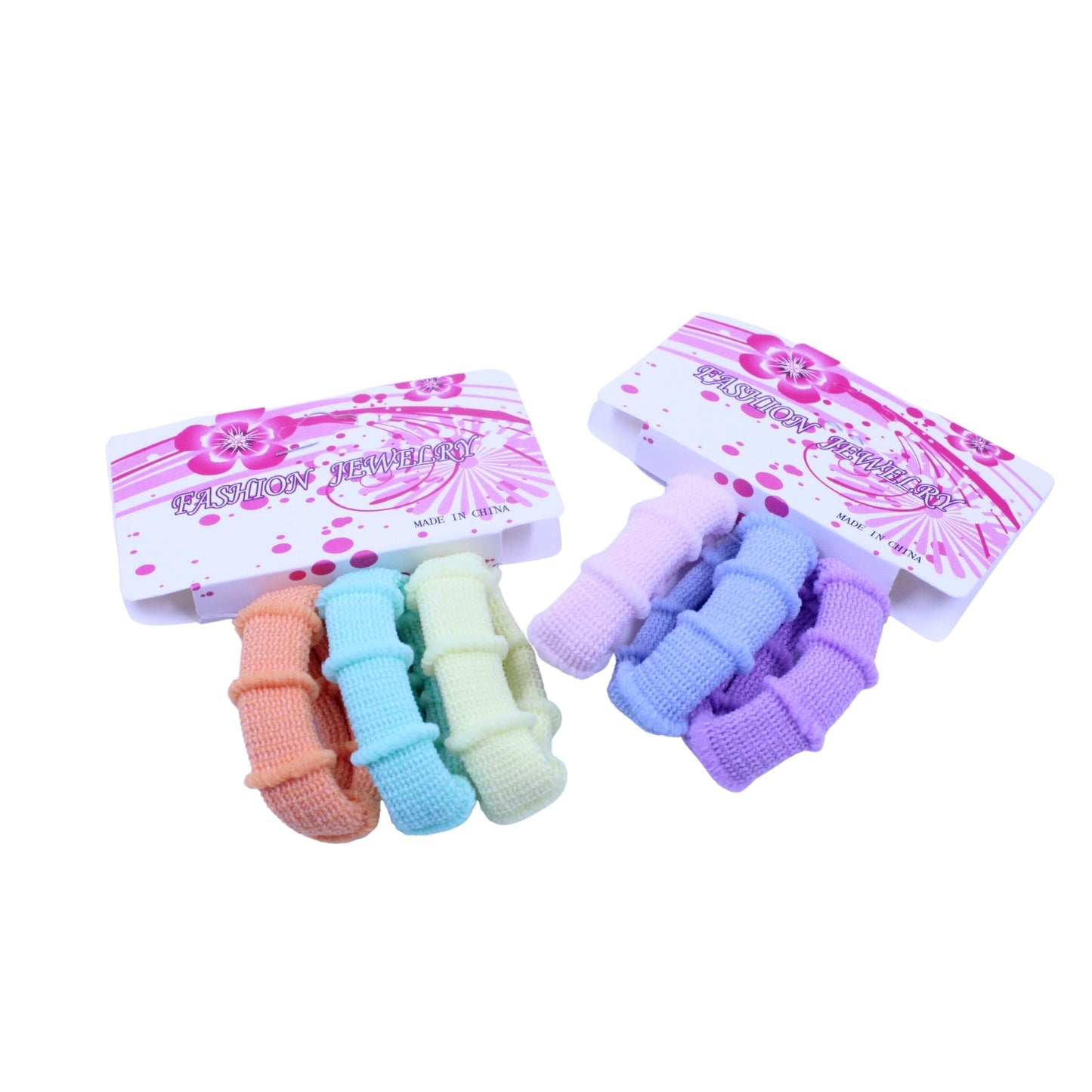ZM164-30A-3 LIGAS DONAS PARA EL CABELLO 4 CM CON 1 PQT O CAJA CON 120 PQTS