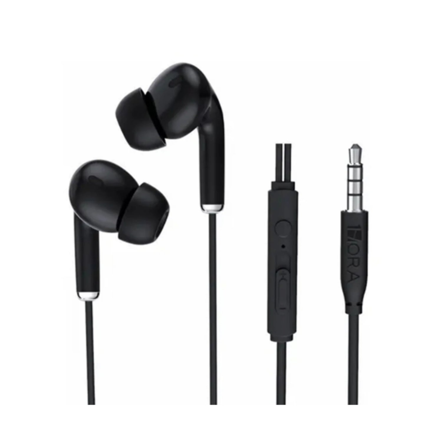 AUT123 AUDIFONOS MANOS LIBRES AURICULARES ALAMBRICOS 1 HORA CON 1 PZ O CAJA CON 300 PZS