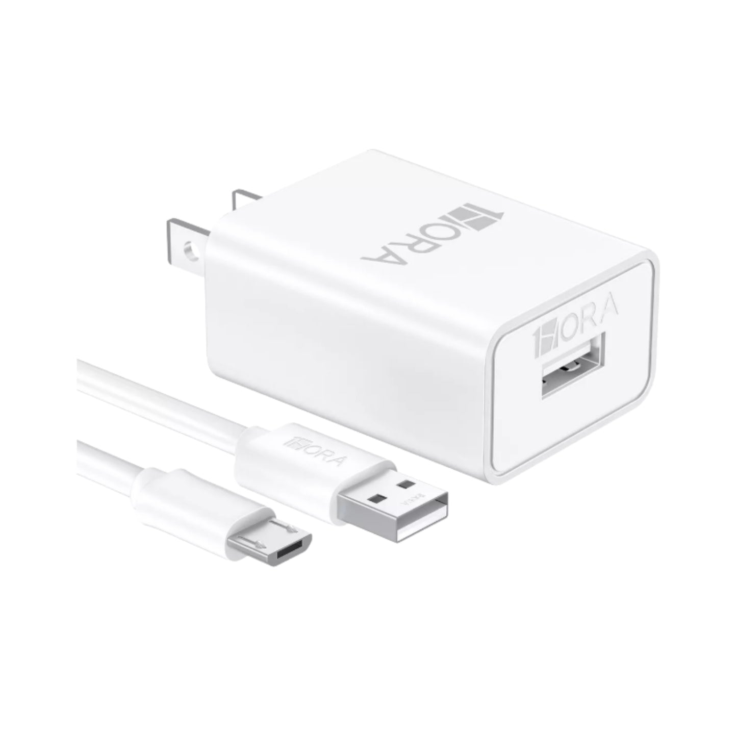 GAR064 COMBO CARGADOR 2.0A 10W MAX CON CABLE USB V8 1 HORA CON 1 PZ O CAJA CON 200 PZS
