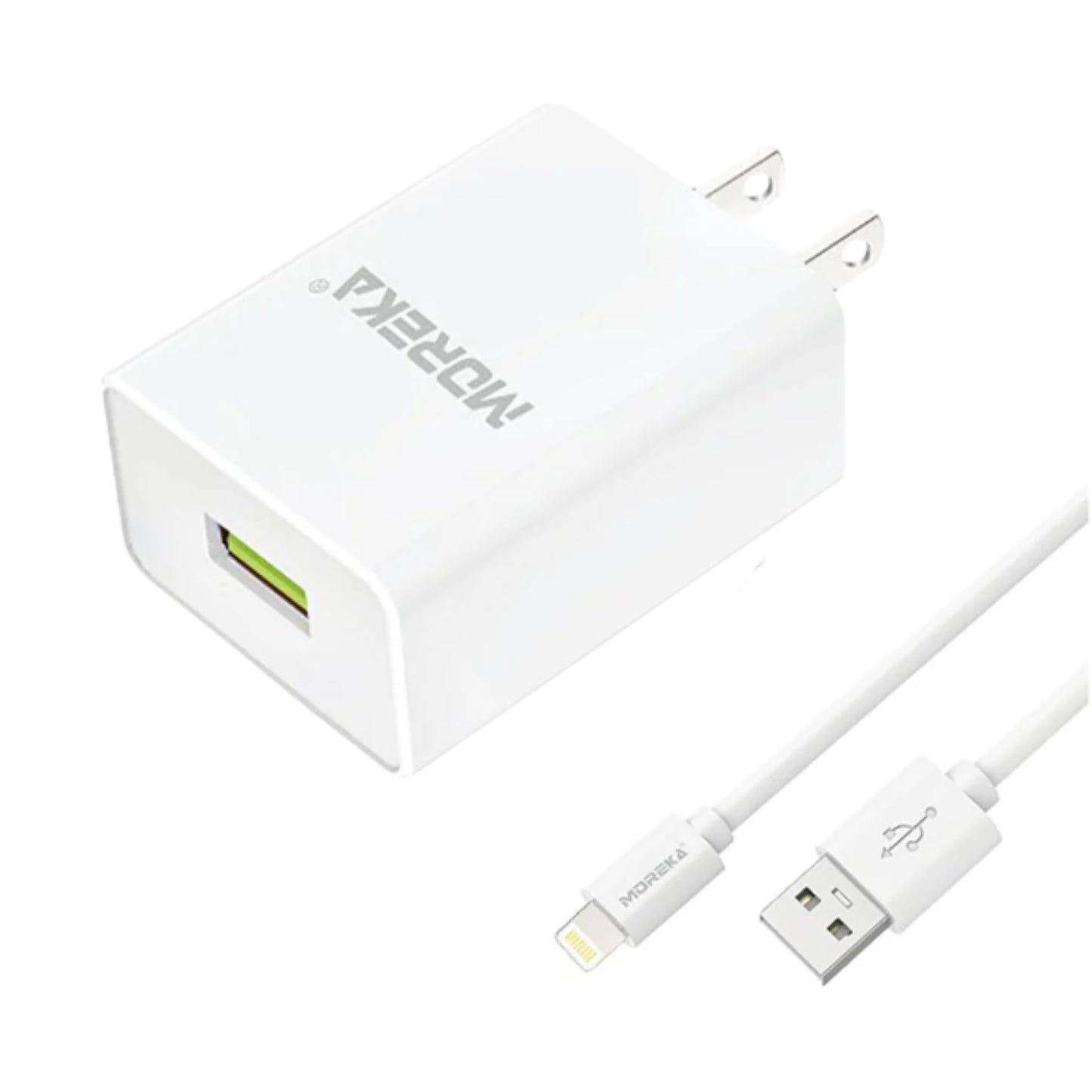 N-GPM-15471 MR2885 COMBO CARGADOR USB IP 2.1A 1M CON 1 PZ O CAJA CON 200 PZS