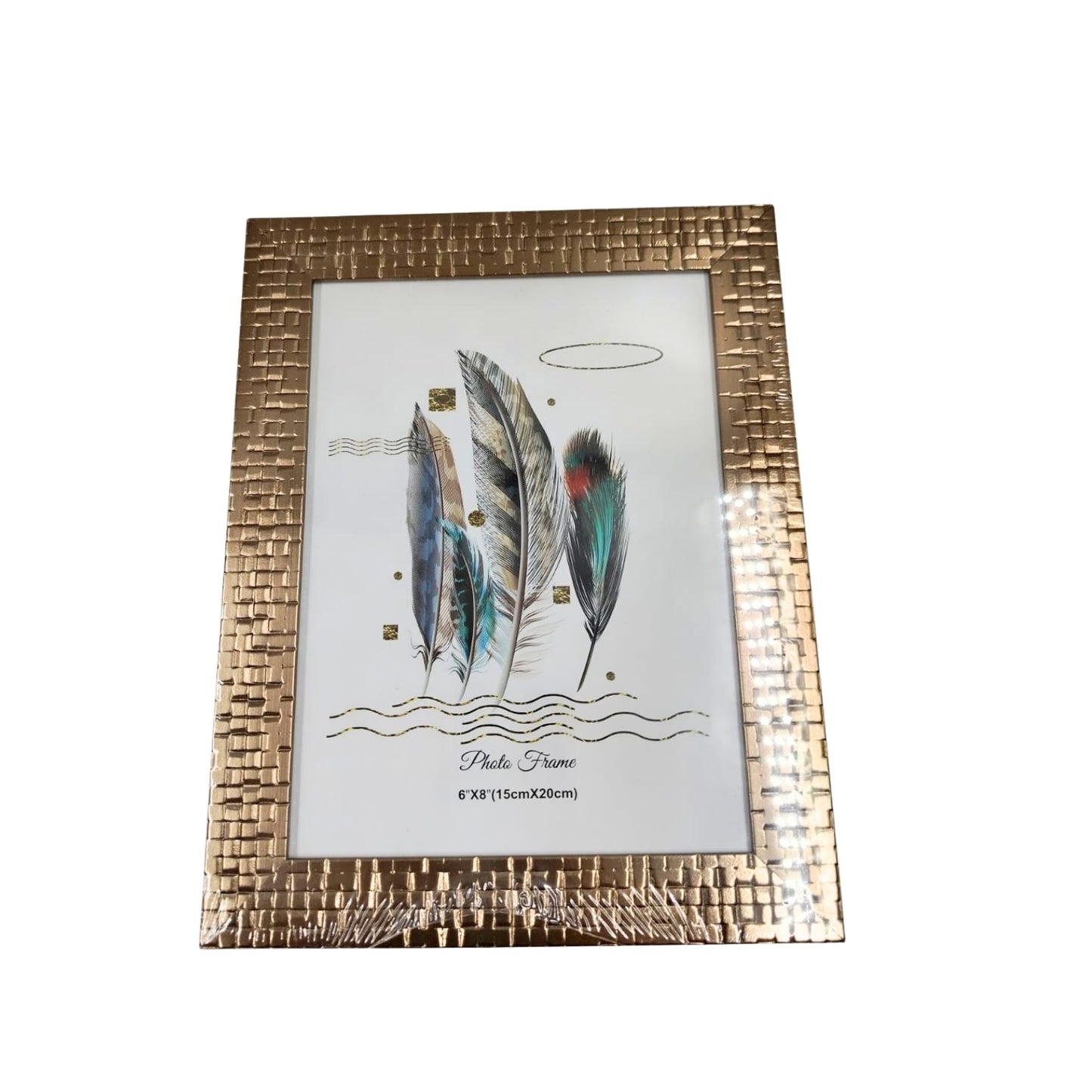 MG82832CC PORTARETRATO PLASTICO 6x8 PULGADAS 3 MOD EMPLAYADO CON 1 PZ O CAJA CON 72 PZS