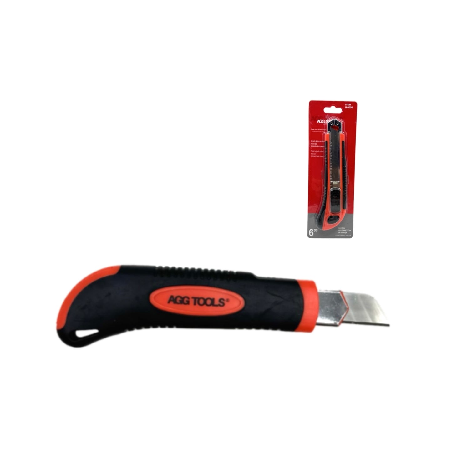 N0056 NAVAJA CUTTER PROF PL6 PULGADAS 18 MM CON 1 PZ O CAJA CON 72 PZS