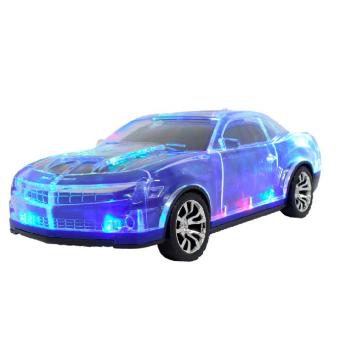 CH-J2028 BOCINA BLUETOOTH TIPO CARRO CON LUZ LED CON 1 PZ O CAJA CON 40 PZS