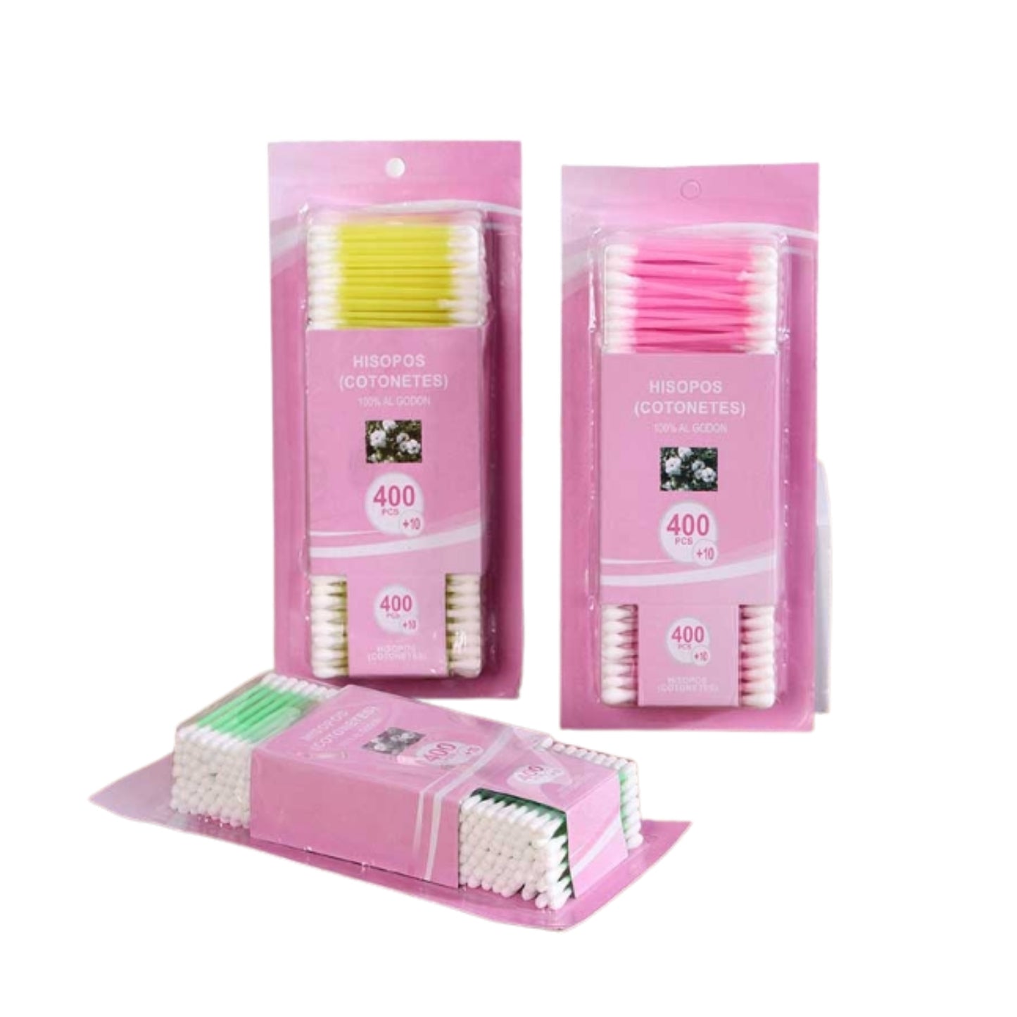 AQ-4017 COTONETES CON 1 PZ O CAJA CON 72 PZS