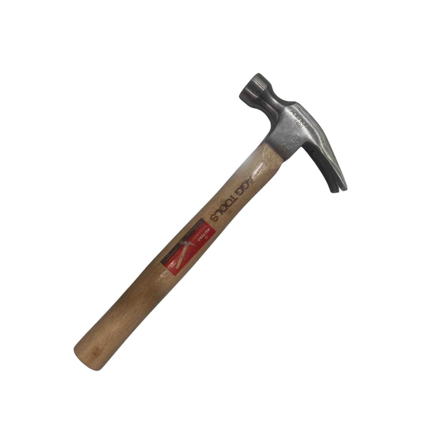 M0127 MARTILLO 16 OZ. MADERA RECTO CON 1 PZ O CAJA CON 24 PZS