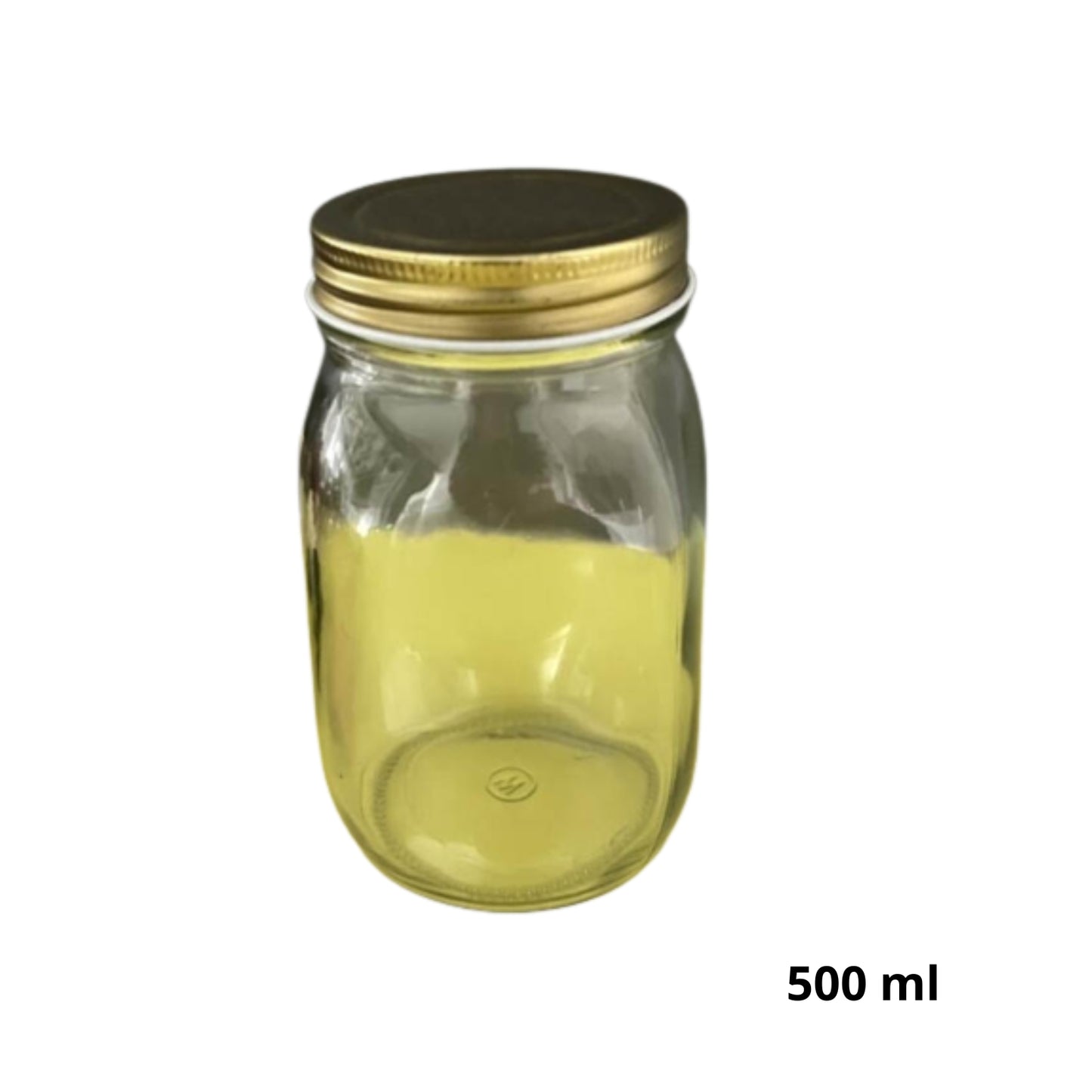 AV-4784B-3 FRASCO VIDRIO CON TAPA 500 ML CON 1 PZ O CAJA CON 48 PZS