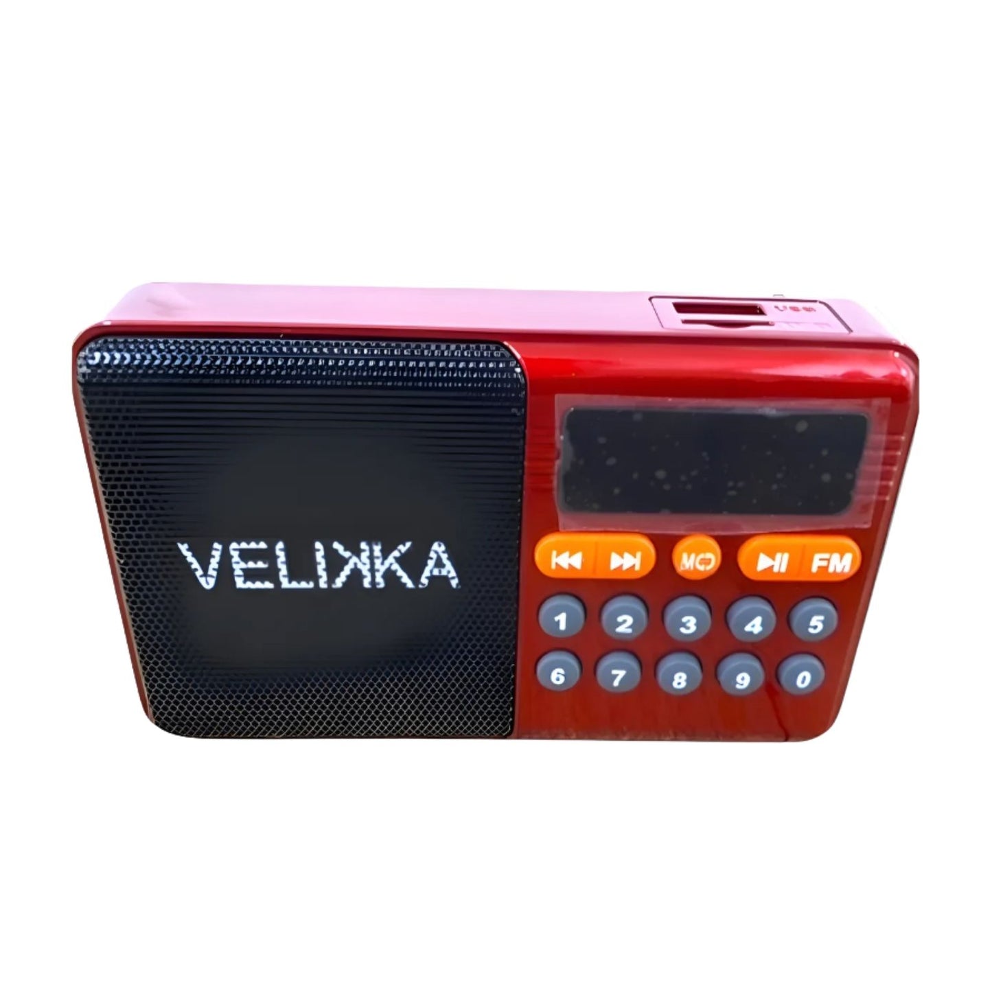 VKK-21 BOCINA 2 PULGADAS PORTATIL, ENTRADA USB/TF RADIO FM BLUETOOTH, RECARGABLE CON 1 PZ O CAJA CON 40 PZS