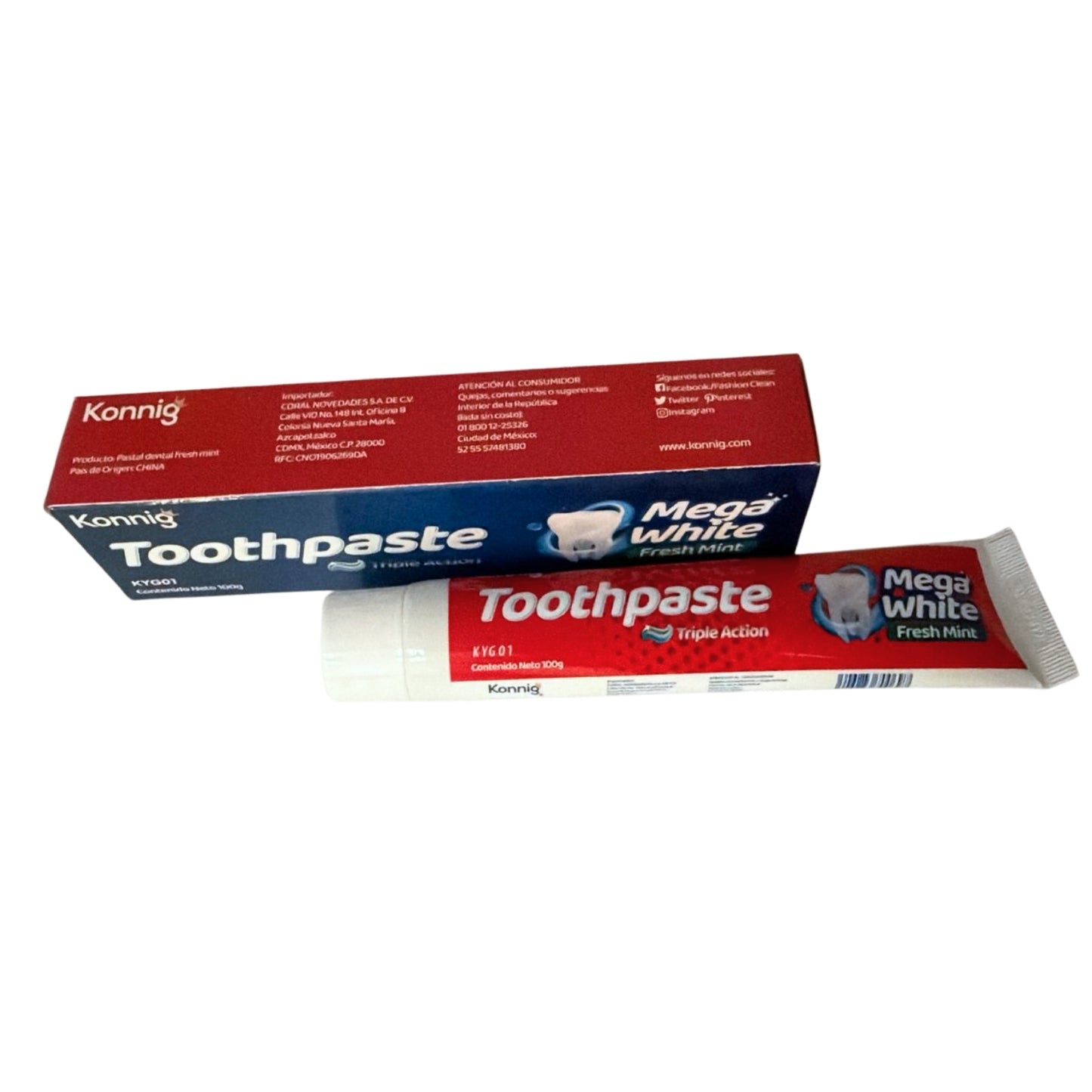 N-GPM-16355 KYG01 PASTA DENTAL CON 1 PZ O CAJA CON 72 PZS