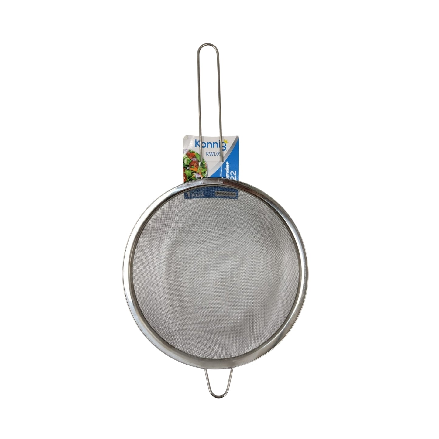 N-GPM-16384 KWL06 COLADERA CON AGARRADERA ACERO INOXIDABLE DEL No. 24 CON 1 PZ O CAJA CON 200 PZS