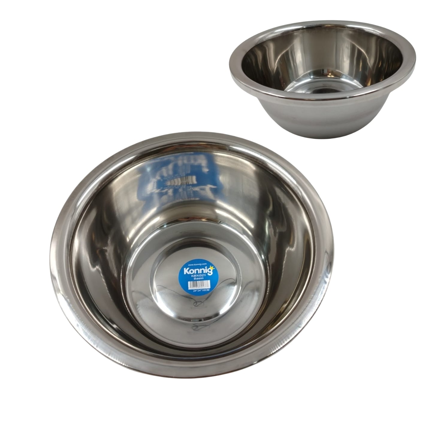 N-GPM-16387 KBXG22 BOWL DE ACERO 26x26x10.5CM CON 1 PZ O CAJA CON 120 PZS