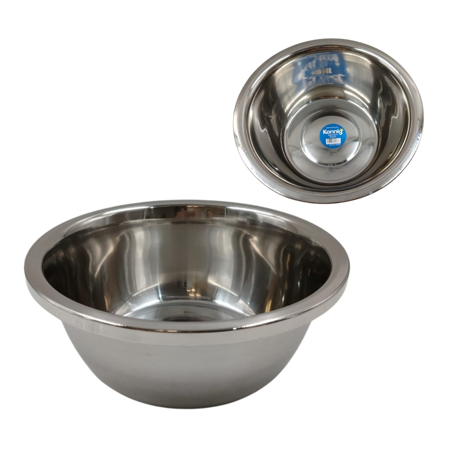 N-GPM-16389 KBXG24 BOWL DE ACERO 32x32x12.2CM CON 1 PZ O CAJA CON 100 PZS